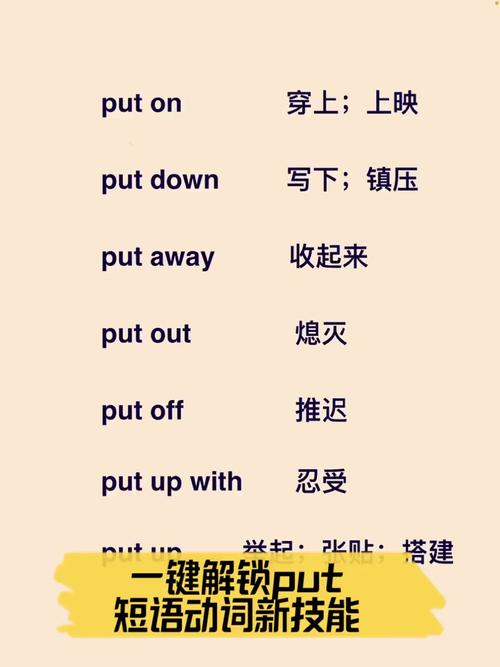 put的三种形式:put three