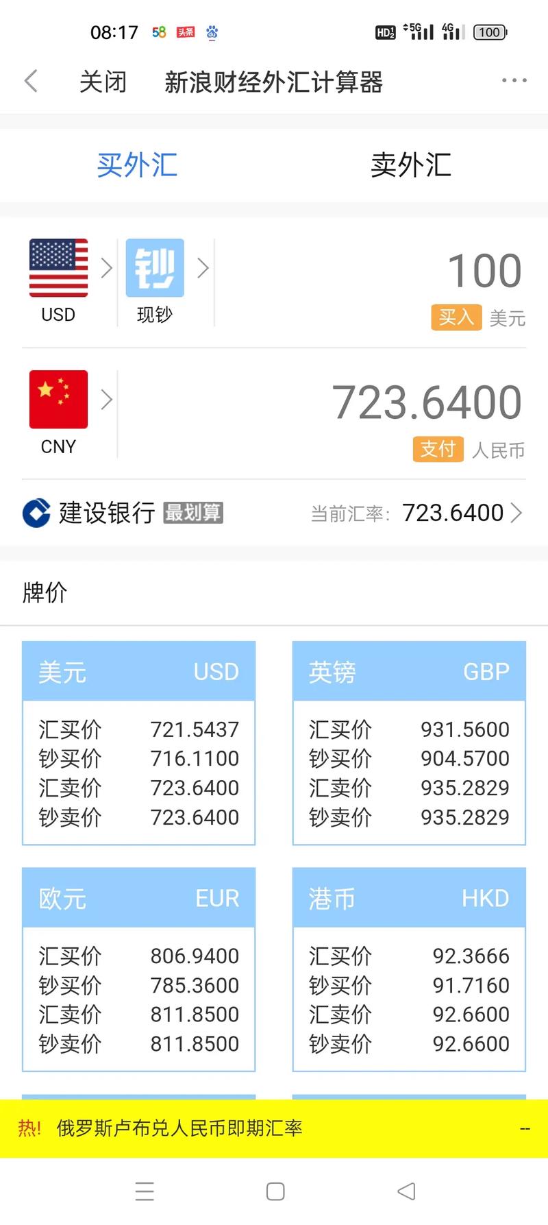 美元兑人民币汇率:美元兑人民币汇率走势