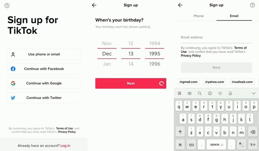 大陆如何注册tiktok(大陆如何注册google账号)